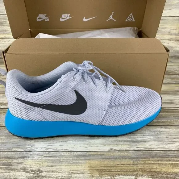 Nike Golf Shoes Mens Size 10 Grey Blue‎ Roshe G Next Nature DV1202-004 - Picture 4 of 15